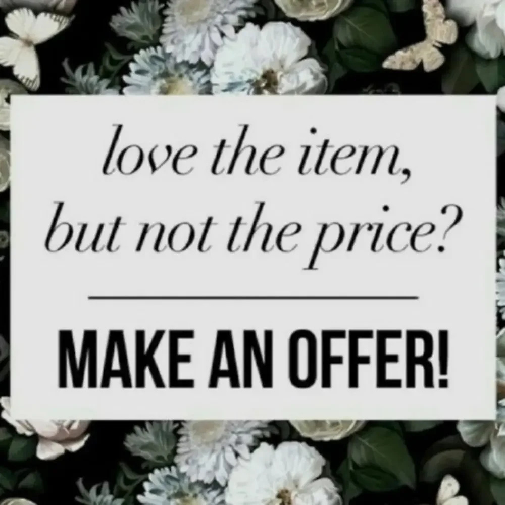 If you like the item but not the price. Just send me an offer.